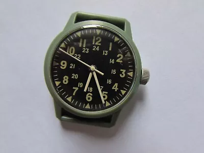 Vietnam War Plastic  WristWatch US  Army Hand Windding Watch • $69