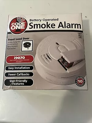 (1) Kidde~Firex Smoke Alarm~9V Battery Operated~i9070~Front Battery Door~ • $12