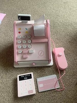 £17 • Buy Pink Wooden Till Aldi Role Play Shopping Little Town