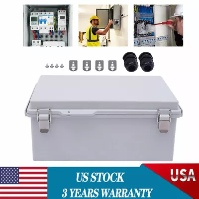 14x10x6'' ABS Plastic Waterproof Electrical Enclosure Wall Mount Junction Box • $58