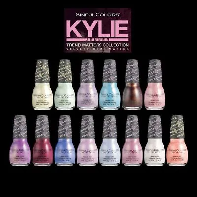 Buy 3 Get 1 FREE Velvet SINFUL COLORS Nail Polish KING KYLIE KYLIEDESCOPE JENNER • $6