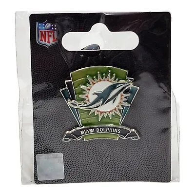 NFL Miami Dolphins Football Logo Lapel Hat Pin Button  • $11.31
