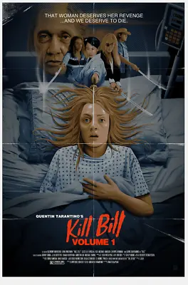 Kill Bill Vol 1 Chris Koehler Movie Film Poster Giclee Print Art 24x36 Mondo • $159.99