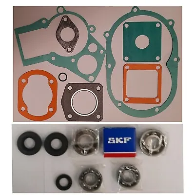 Franco Morini S5gs Rebuild Kit Gaskets Bearings Oil Seals Huskyboy 50ccktm • $90.27