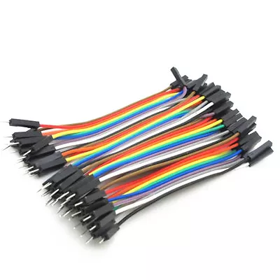 40PCS Dupont 10CM Male To Female Jumper Wire Ribbon Cable For Arduino CA NEW  • $1.90