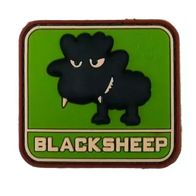 Little Black Sheep Multicam Airsoft PVC Moral Patch Paintball • £4.44