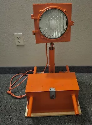 Vintage Econolite Industrial Work Light Man Cave LED Color Changing Party Light • $975