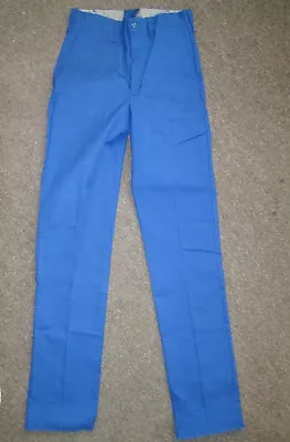 Mens Pants Uniform Royal Blue 28 29 30 31 32  Unhemmed To 36  Made USA New Golf • $12.99