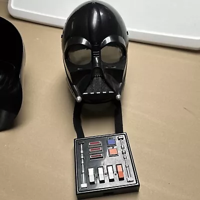 2004 Star Wars Darth Vader Mask With Voice Changer & Removable Helmet Works Well • $9.99