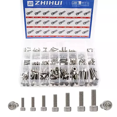 Hex Socket Head Cap Screw Metric Thread Allen Head Bolt Assortment Kit NEW • $27.92