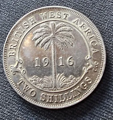 £30 • Buy British West Africa 2 shillings, 1916