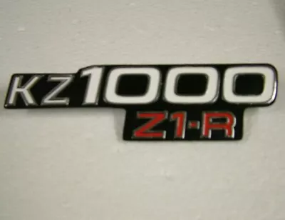 KZ1000 Z1R Side Cover Badge Fr KAWASAKI D1 1978 Brand New Metal Emblem Z1-R KS28 • $59.95