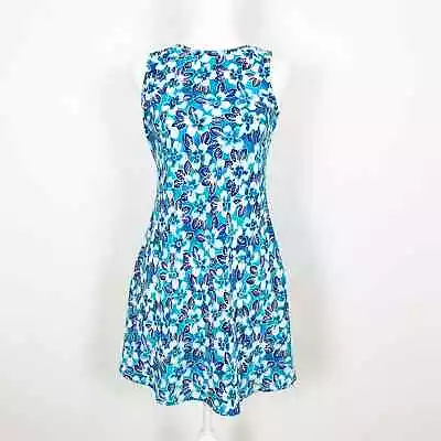 Y2K My Michelle Floral Mini Dress Blue Size 3 • $28.50