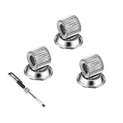 3pcs Strong Magnetic Single Pen Holders Organizer Clips With Adjustable Spring  • $12.46