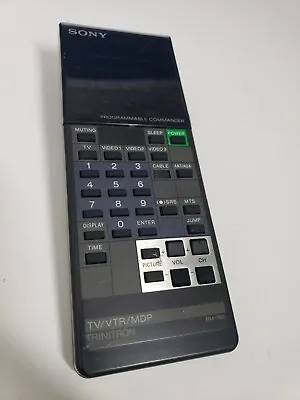 Sony RM-762A TV Remote Control Black Original OEM Vintage Retro 90s Tested • $8.99