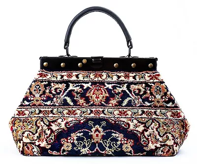 MAGIC VICTORIAN-STYLE MARY POPPINS CARPET BAG. NEW From LONDON. FREE DELIVERY • $279