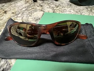 Oakley 03-136 Fives Gen 1 Tortoise Frame Gold Iridium Lens Sunglasses 51-16-130 • $75