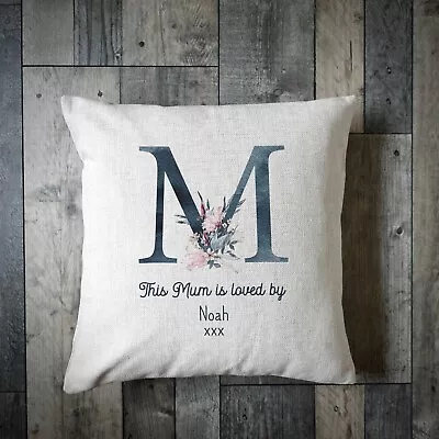 Personalised This Mum Is Loved By Cushion - Mothers Day Gift  • £18