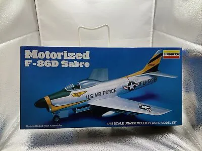 Lindberg Motorized F-86D Sabre Model Scale 1/48 Complete  • $29.99