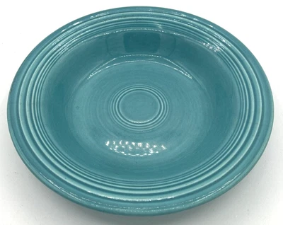 $16.99 • Buy Homer Laughlin Fiesta Turquoise Blue Fruit Bowl/Dish SKU U221