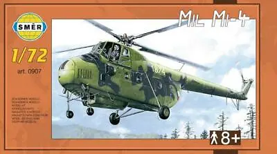 $12.95 • Buy Mil Mi 4 Helicopter (1/72 Model Kit, Smer 0907)
