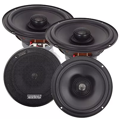 2 Pair Sundown Car Audio 6.5  240W Peak 4 Ohm 2-Way Coaxial Speakers E-6.5CX • $219.99