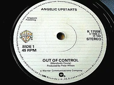 £3.99 • Buy Angelic Upstarts - Out Of Control  7  Vinyl (ex) 