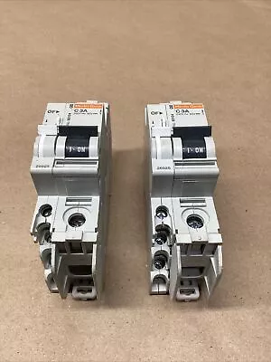 Merlin Gerin Circut Breaker C3A 3A 240V~60V #703PT56FML (Lot Of 2) • $37.99