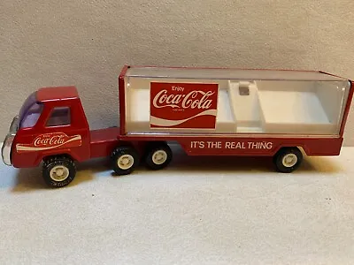 Vintage 1980's Buddy L Coca-Cola Delivery Trailer Truck Mack 10  Japan • $15