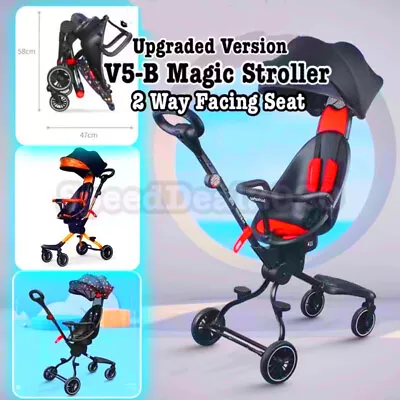 $140.35 • Buy NEW 2 In 1 Baby Basic Lightweight Stroller Travel System Pram Pushchair Folding