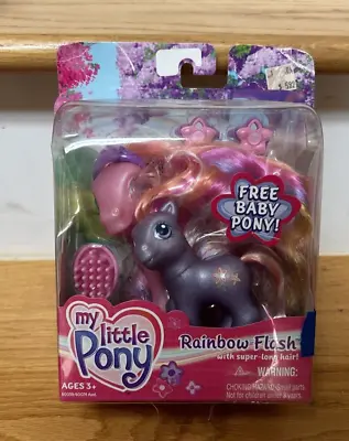 2003 Hasbro My Little Pony Rainbow Flash Free Baby Pony ***See Description** • $14.99