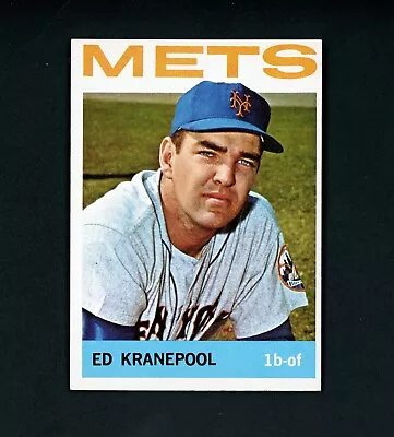 Ed Kranepool 1964 Topps - NY Mets #566 EX-MT+ • $12