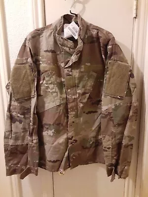 NWT Large Long Shirt Coat Army FRACU 8415-01-598-9998 OCP Multicam Unisex. • $44.99