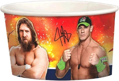 £8.62 • Buy WWE World Wrestling Pro Wrestler Kids Birthday Party 9.5 Oz. Paper Snack Cups
