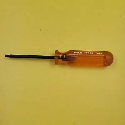 Vintage VACO 70530 Torx Screwdriver T30 Tip W/ 4  Long Blade Made In The USA Vtg • $9.99