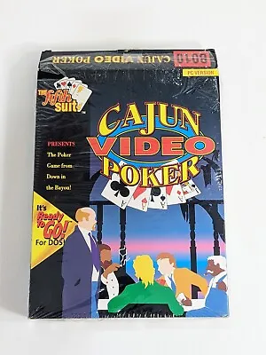 Cajun Video Poker 1995 PC Big Box • $37.95