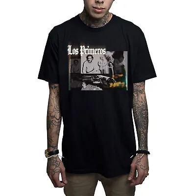 Mafioso Men's Los Primeros Black Short Sleeve T Shirt Clothing Apparel Tattoo... • $26.24
