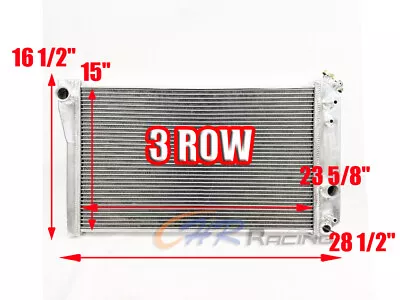 3 ROW Radiator FOR 84-90 Chevy Corvette Small Block V8 Chevy S10 V8 Conversion • $135