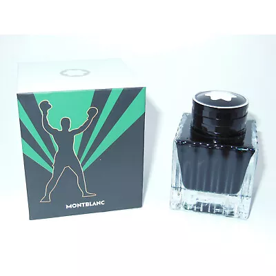 New* Montblanc Great Characters Muhammad Ali Green Fountain Pen Ink 50ml 130298 • $84.95