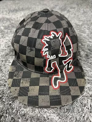 Vintage Insane Clown Posse ICP Hatchetman Rude Boy Checkered Hat Fitted • $34.90