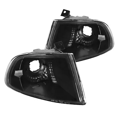 Fit Honda Civic EG 2/3Dr JDM Replacement Corner Lights Turn Signal Lamps Black • $28.99