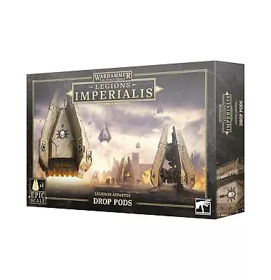 Legions Imperialis Legion Drop Pods - Warhammer 40k 30k Epic Space Marine THG • $42.50