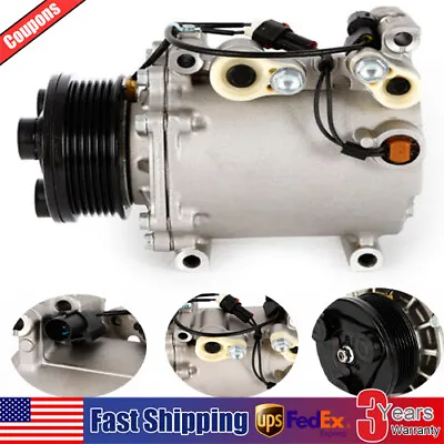 A/C Compressor For 2000 2001 2002 2003-2005 Mitsubishi Eclipse 2.4L CO 10596AC • $84.55