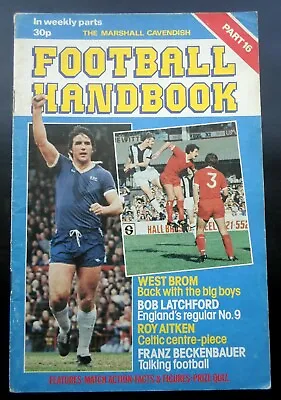 £2.95 • Buy  Marshall Cavendish Football  Handbook  West Bromwich Albion   Part 16