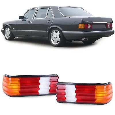 FOR MERCEDES S CLASS W126 Since 1979-1991 Rear Tail Lights Left+Right • $251.44