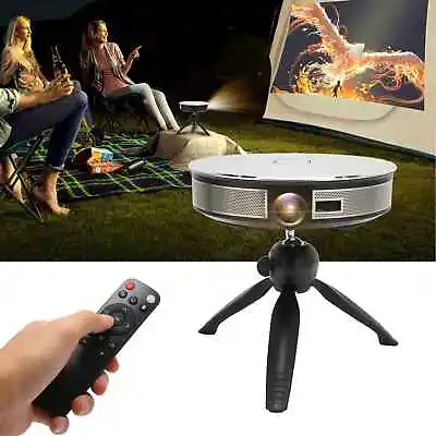 $847.32 • Buy 3D Projector Mini HD 4K Automatic Correction 2.4G 5G Wireless 2G DDR3 Projector