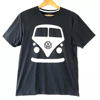 VW Volkswagen Mens Split Screen Kombi Official T-shirt Dark Blue SIZE M BNWT • $17.45