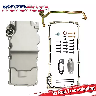 Engine Oil Pan Kit Low Profile For LS1 LS2 LS3 4.8L 5.3L 5.7L 6.0L 6.2L 302-2 US • $140.09