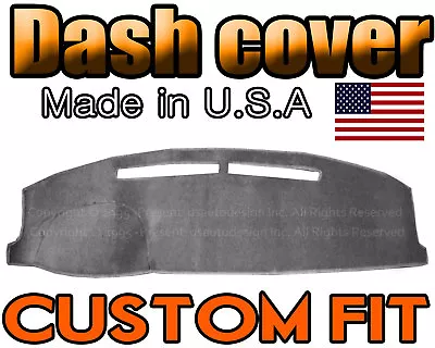 Fits 1983-1985  CHEVROLET S10 DASH COVER MAT DASHBOARD PAD / CHARCOAL GREY • $37.90