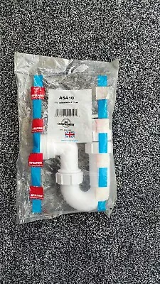 McAlpine 1 1/4'' Adjustable Inlet Tubular Swivel 'P' Trap 75mm Water Seal ASA10 • £5